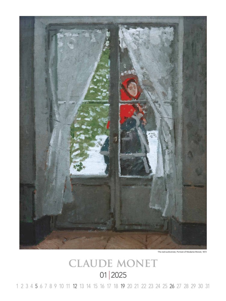 Bild: 4251732344016 | Alpha Edition - Claude Monet 2025 Bildkalender, 42x56cm,...