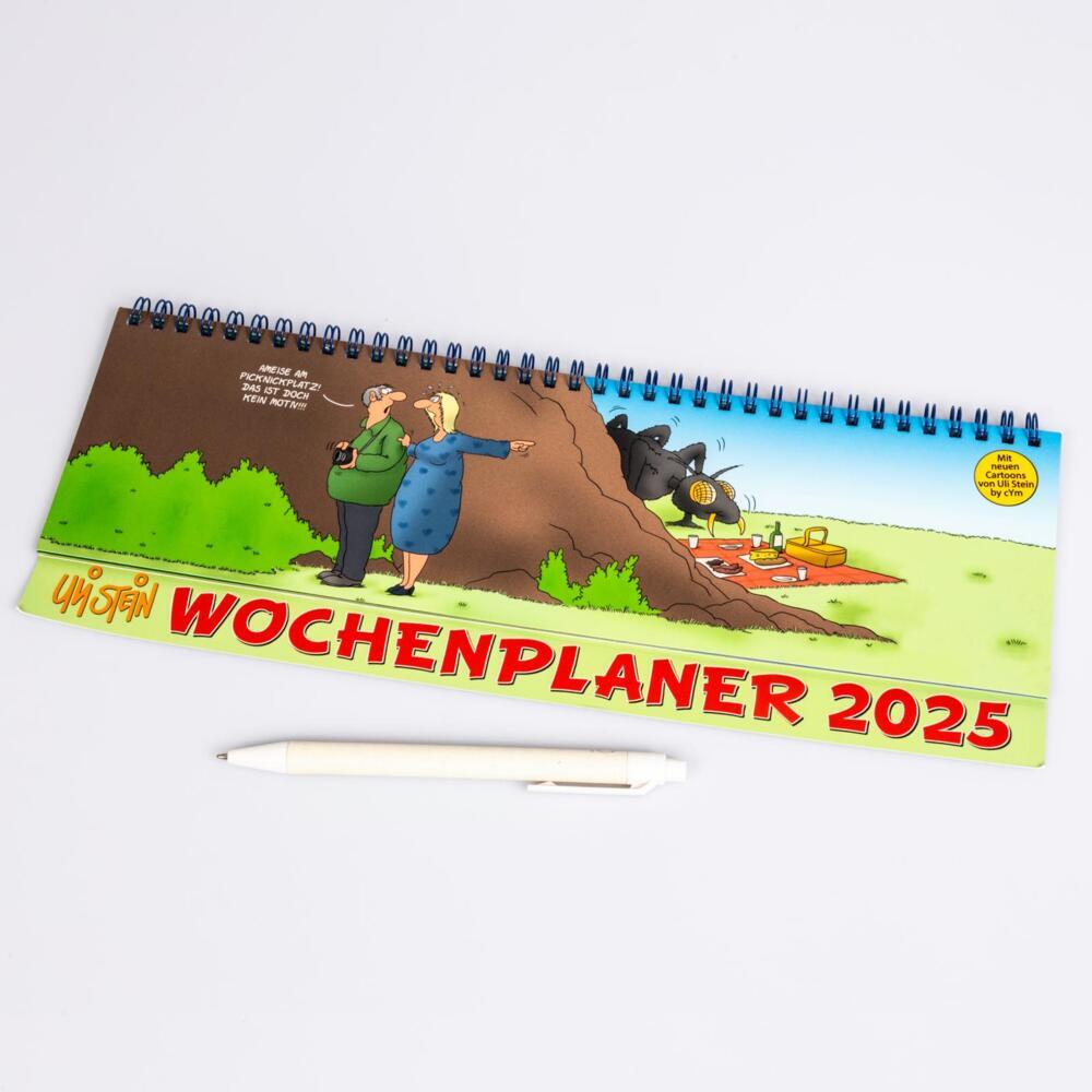 Bild: 9783830321965 | Uli Stein Wochenplaner 2025: Tischkalender | Uli Stein | Kalender