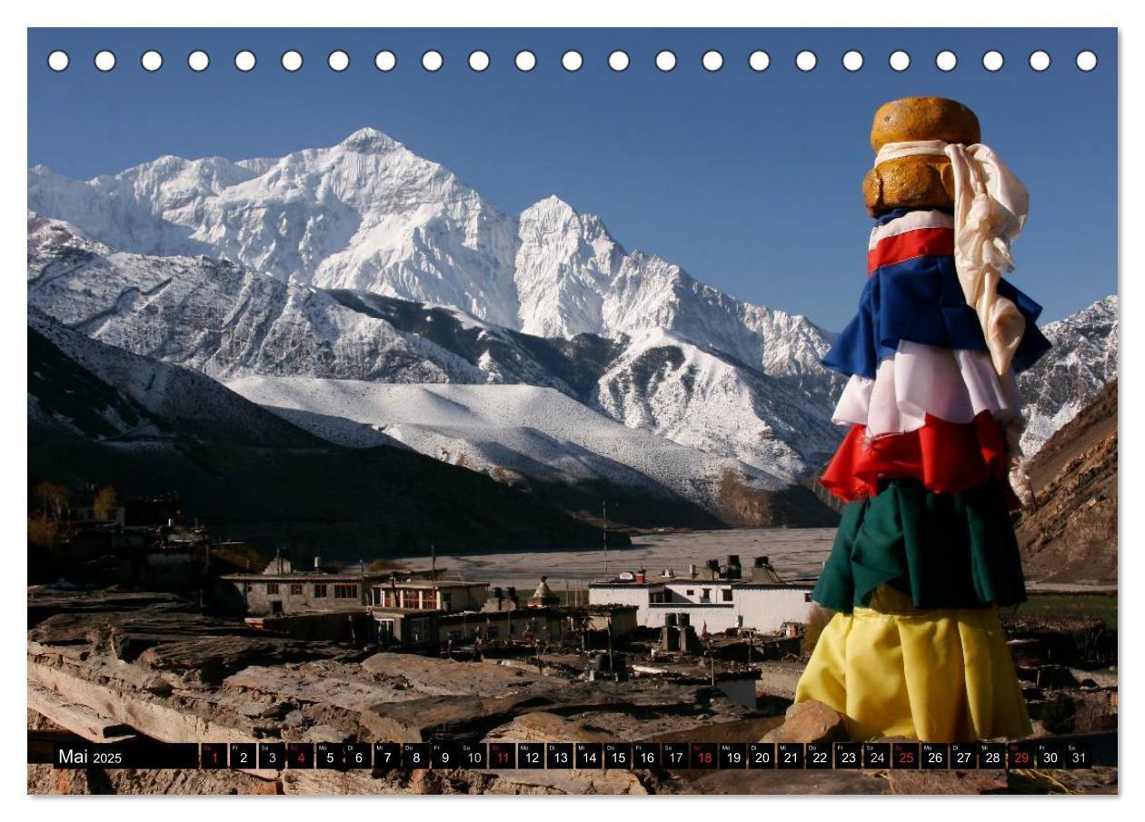 Bild: 9783435723492 | Nepal (Tischkalender 2025 DIN A5 quer), CALVENDO Monatskalender | 2025