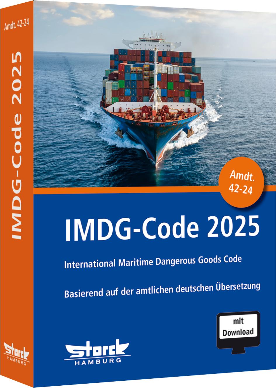 Cover: 9783868975116 | IMDG-Code 2025 | ecomed-Storck GmbH | Bundle | 1 Taschenbuch | Deutsch