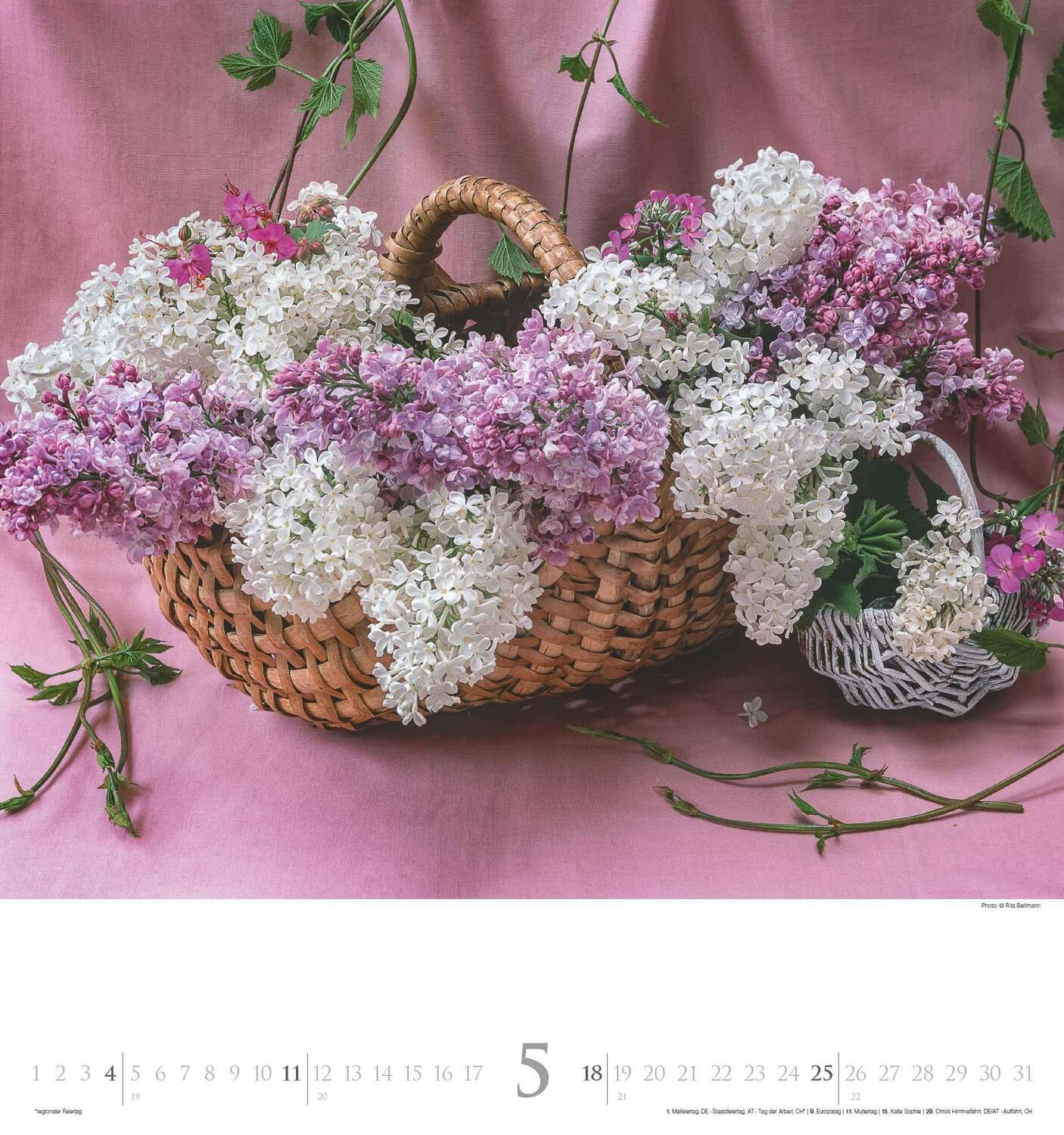 Bild: 4002725994226 | Bouquets 2025 - Foto-Kalender - Wand-Kalender - 45x48 -...