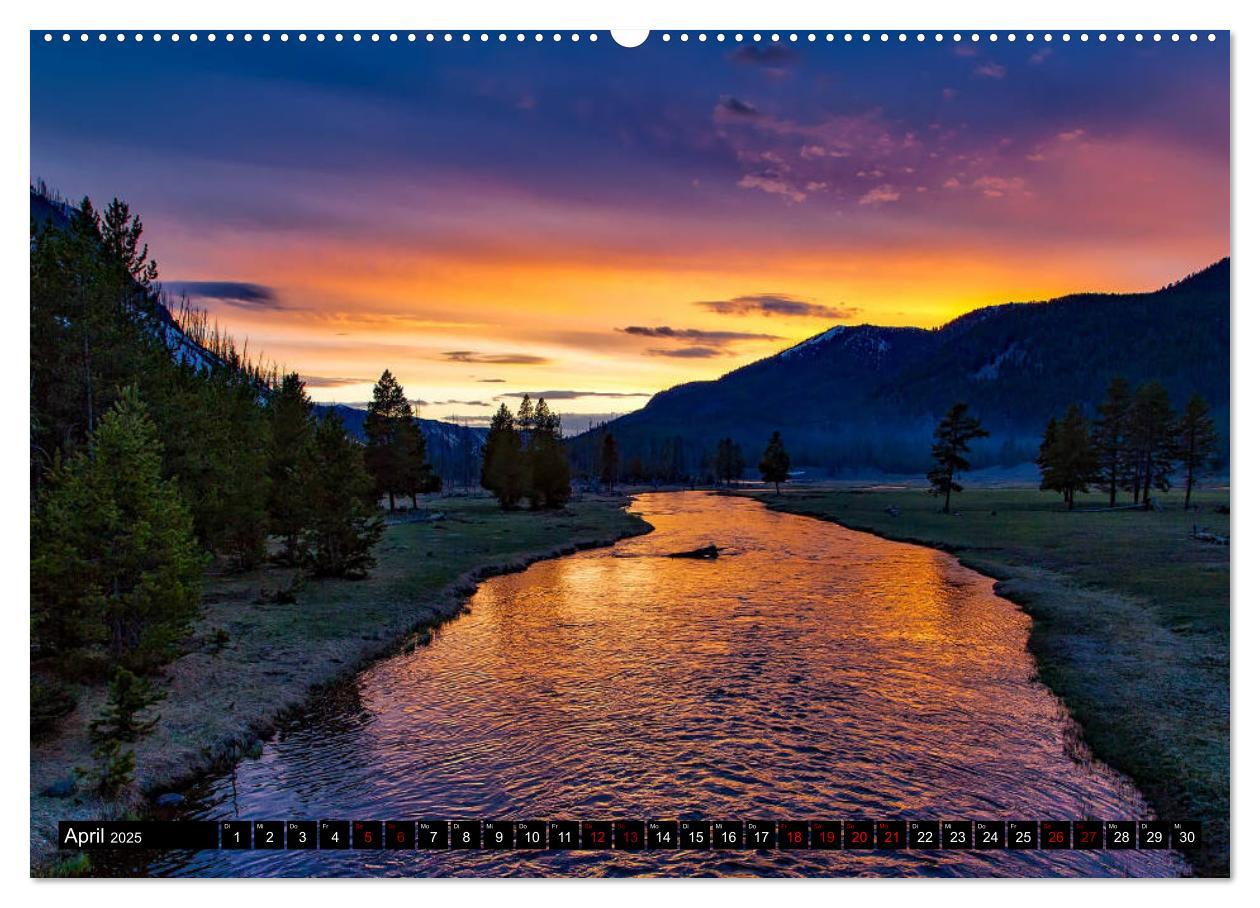 Bild: 9783435421596 | Yellowstone Nationalpark. Tanz auf dem Vulkan (Wandkalender 2025...