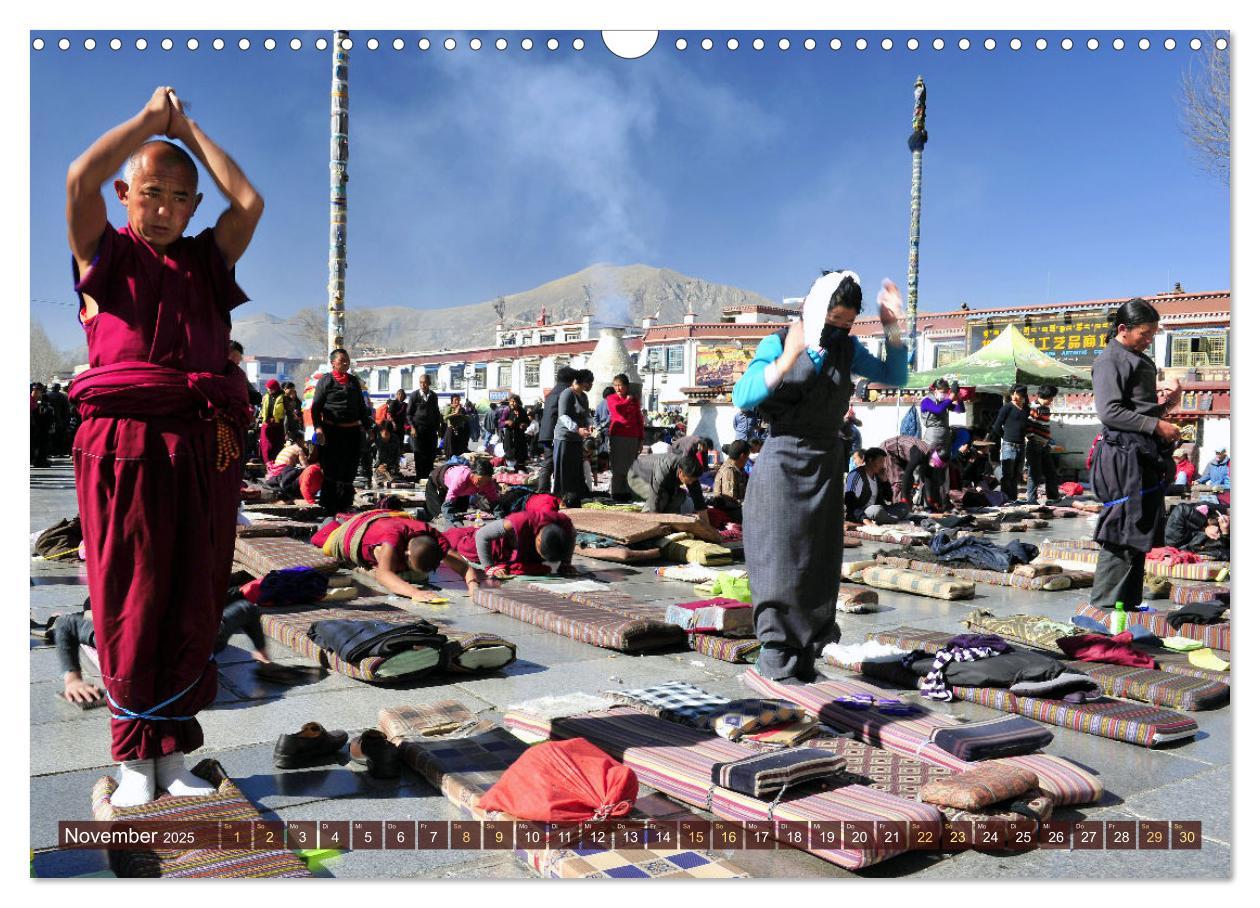 Bild: 9783383978265 | Tibet bewegt (Wandkalender 2025 DIN A3 quer), CALVENDO Monatskalender