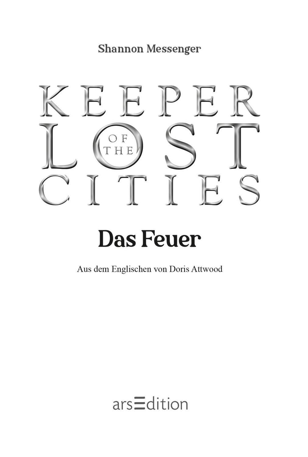 Bild: 9783845844541 | Keeper of the Lost Cities - Das Feuer (Keeper of the Lost Cities 3)