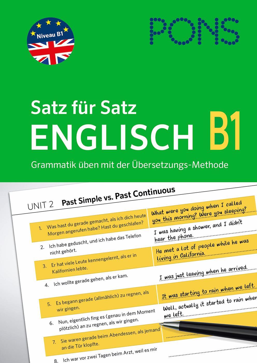 Cover: 9783125623156 | PONS Satz für Satz Englisch B1 | Magdalena/Radej, Filip Filak | Buch