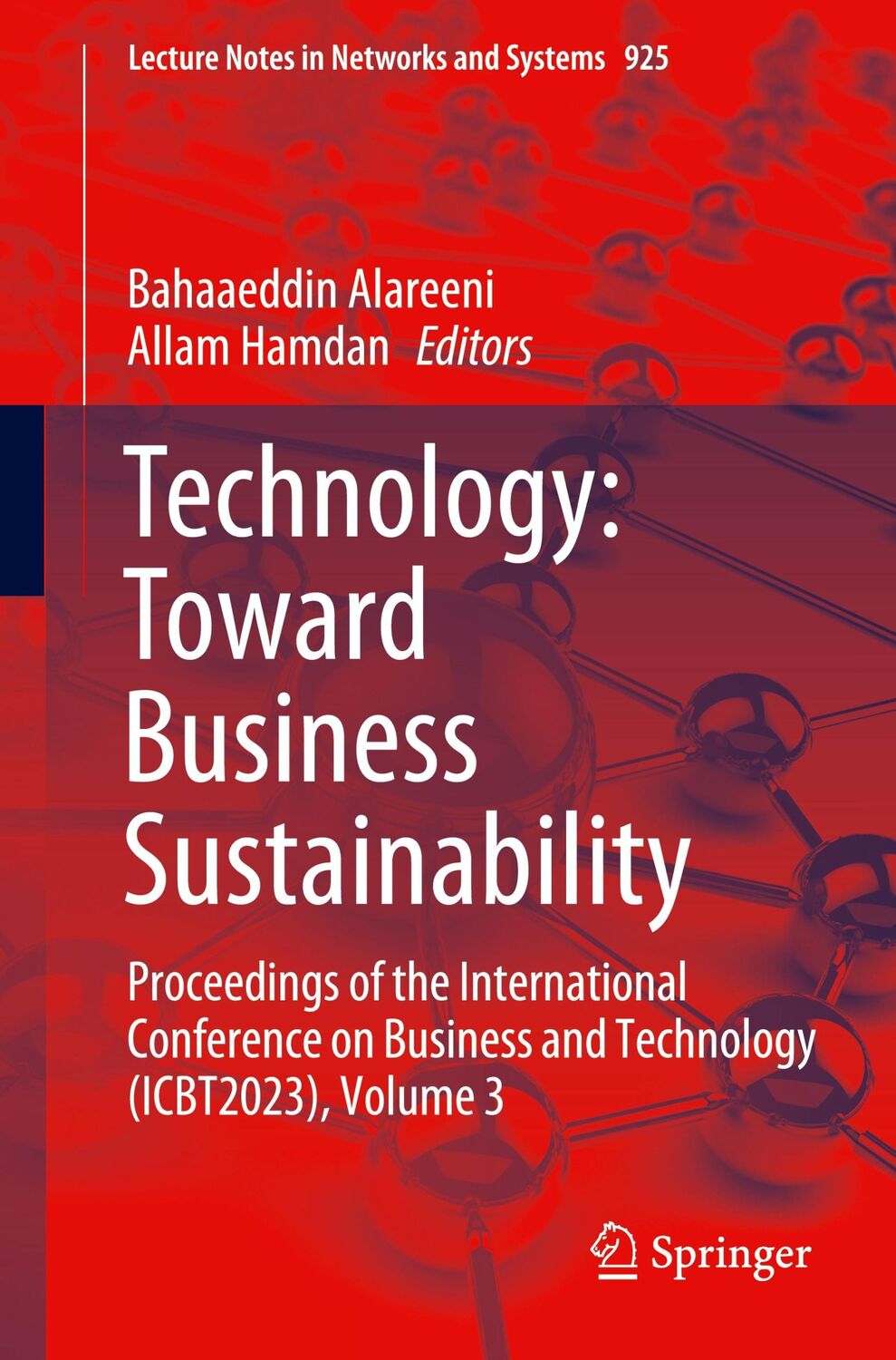 Cover: 9783031540189 | Technology: Toward Business Sustainability | Allam Hamdan (u. a.) | xx