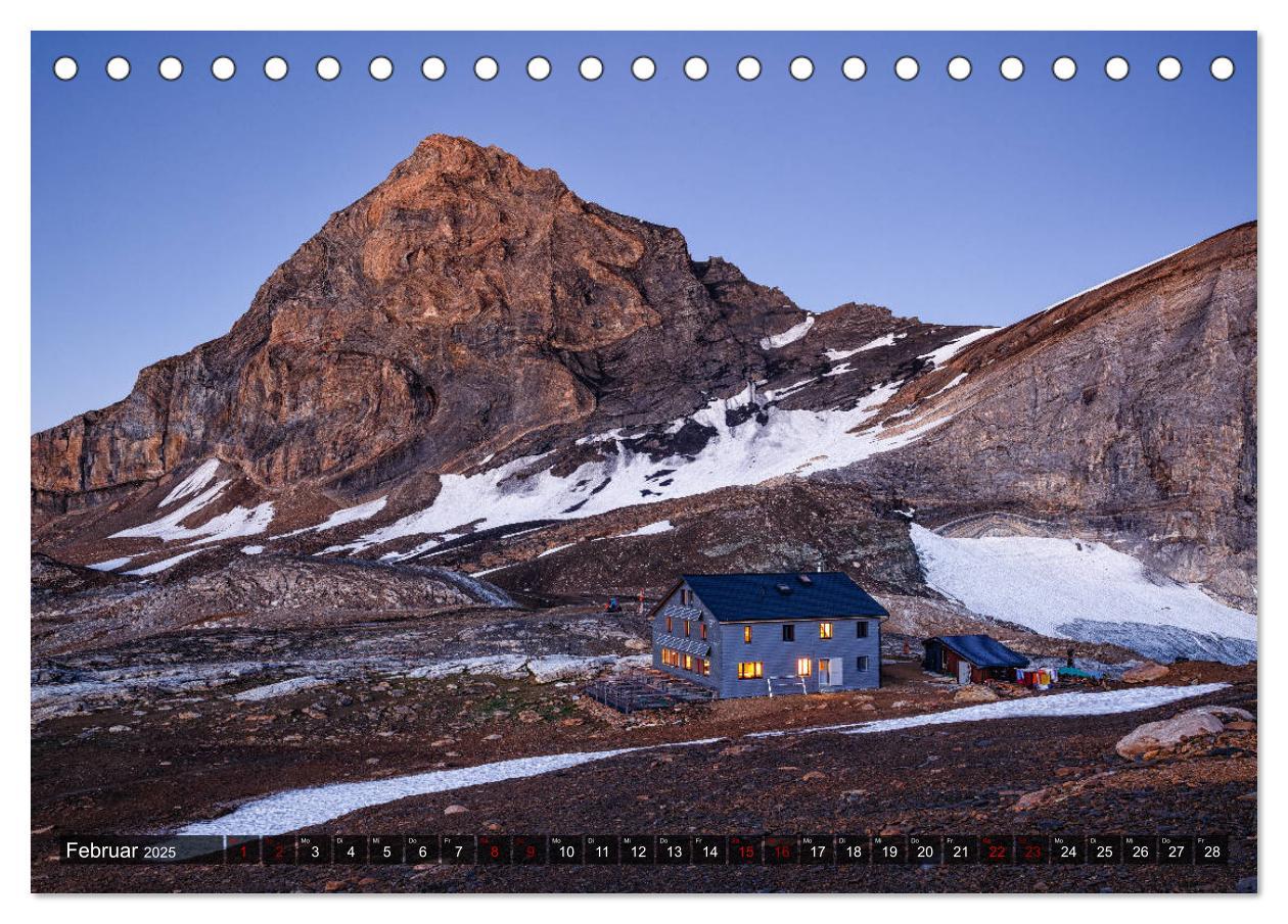 Bild: 9783435270231 | Hüttenzauber: Berghütten in den Alpen (Tischkalender 2025 DIN A5...