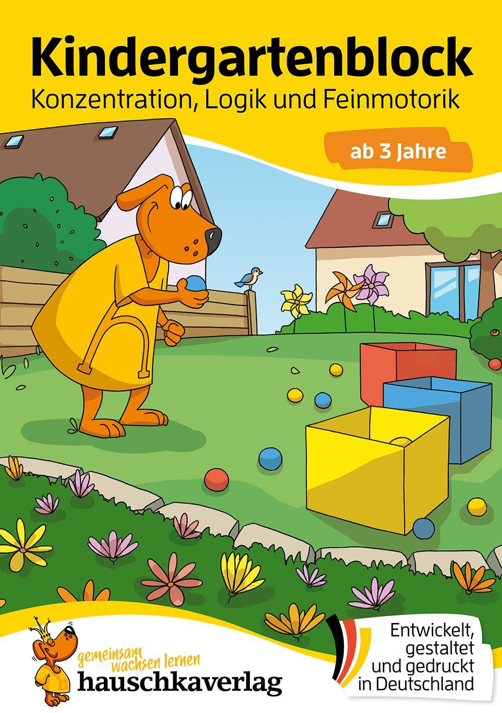 Cover: 9783881006071 | Kindergartenblock ab 3 Jahre - Konzentration, Logik, Feinmotorik