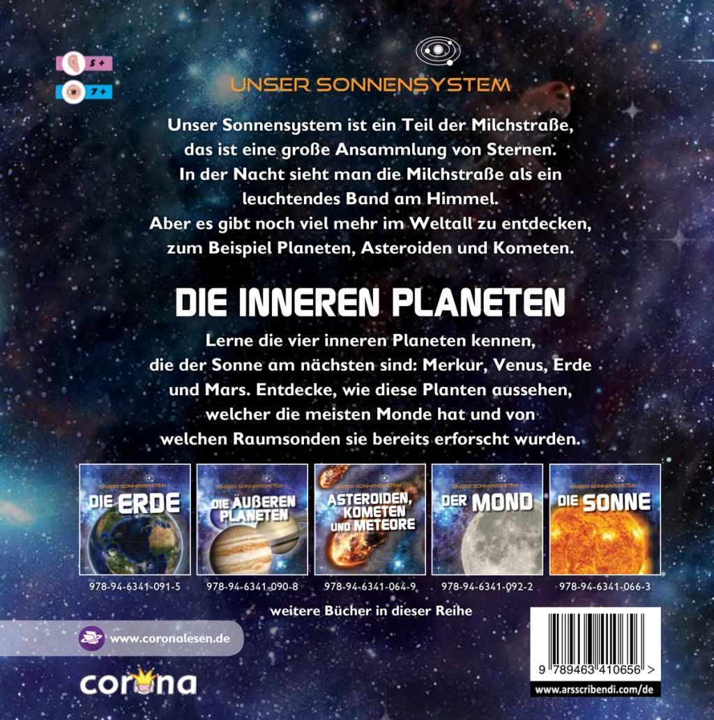 Bild: 9789463410656 | Die inneren Planeten | Unser Sonnensystem | Mary-Jane Wilkins | Buch