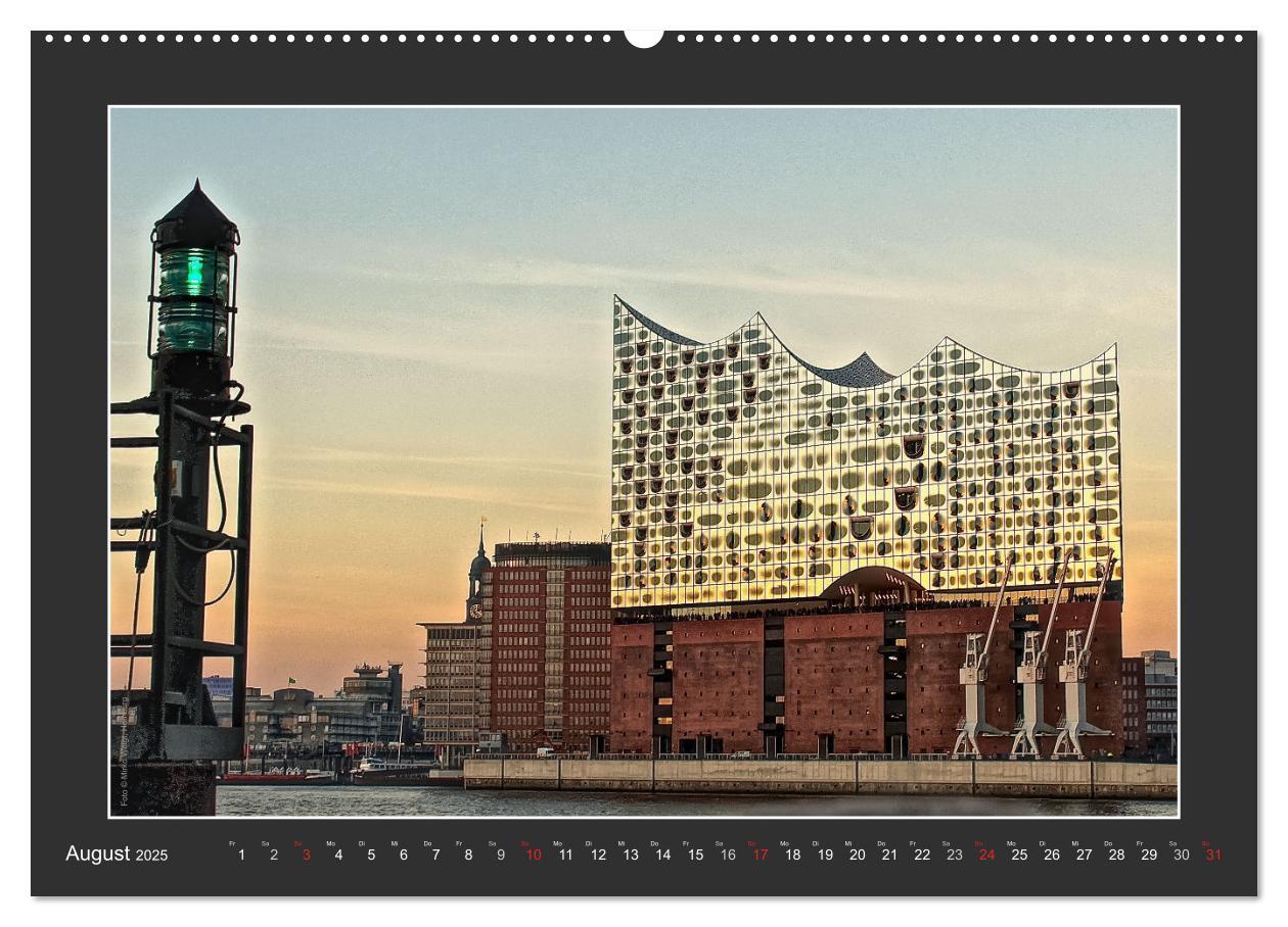 Bild: 9783435329403 | Die Elbphilharmonie Hamburg (Wandkalender 2025 DIN A2 quer),...