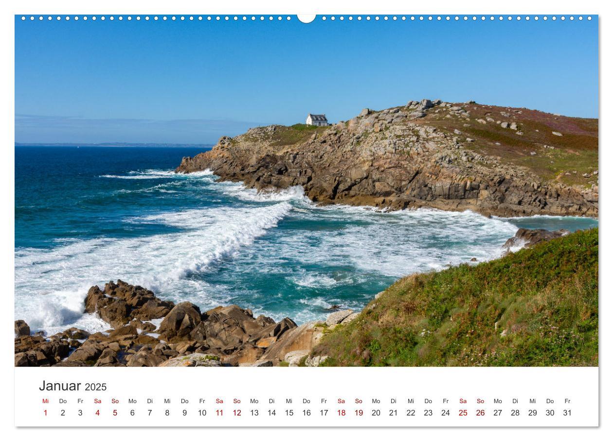 Bild: 9783435014835 | Die Bretagne - Traumpfade (hochwertiger Premium Wandkalender 2025...