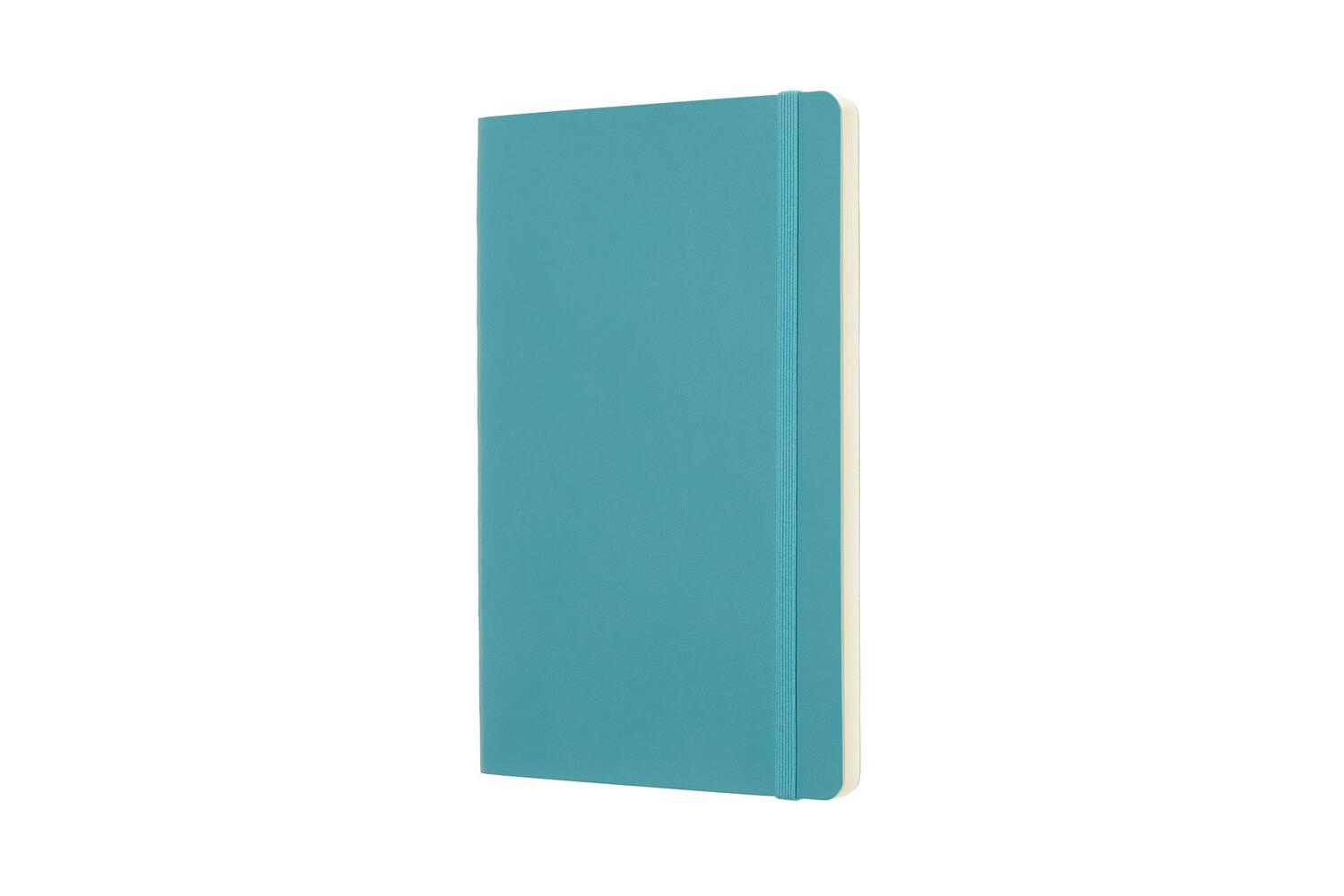 Bild: 8058341715529 | Moleskine Notizbuch Large/A5, Blanko, Soft Cover, Riff Blau | 192 S.