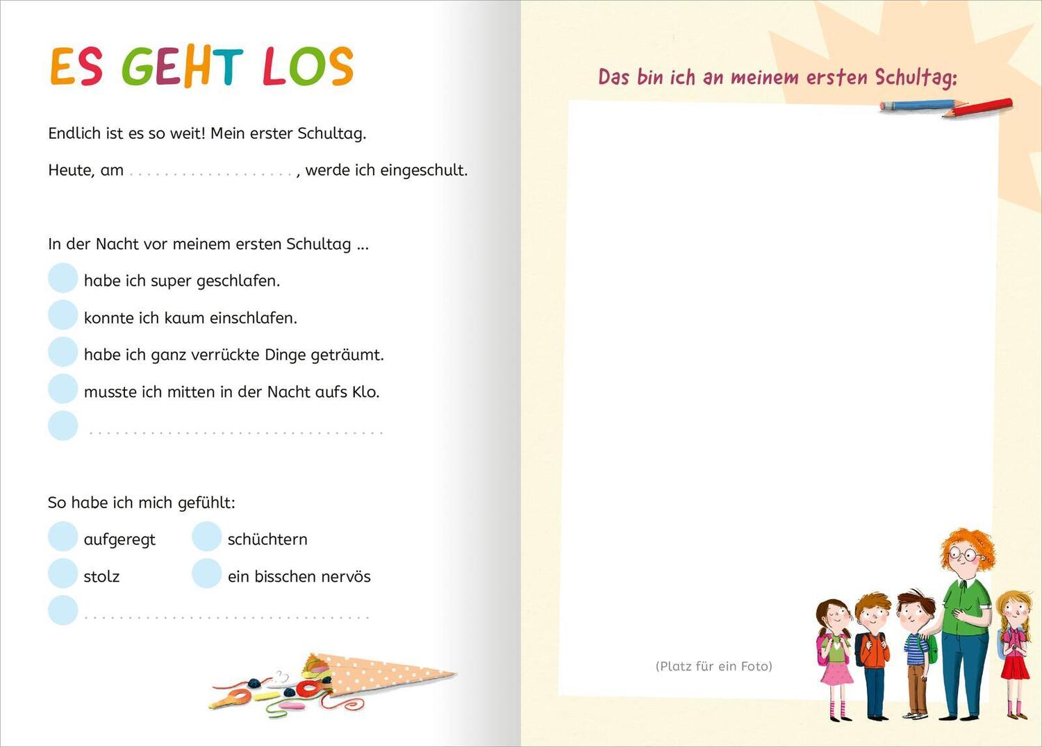 Bild: 4014489134046 | Mein erster Schultag | Buch | 64 S. | Deutsch | 2024 | arsEdition