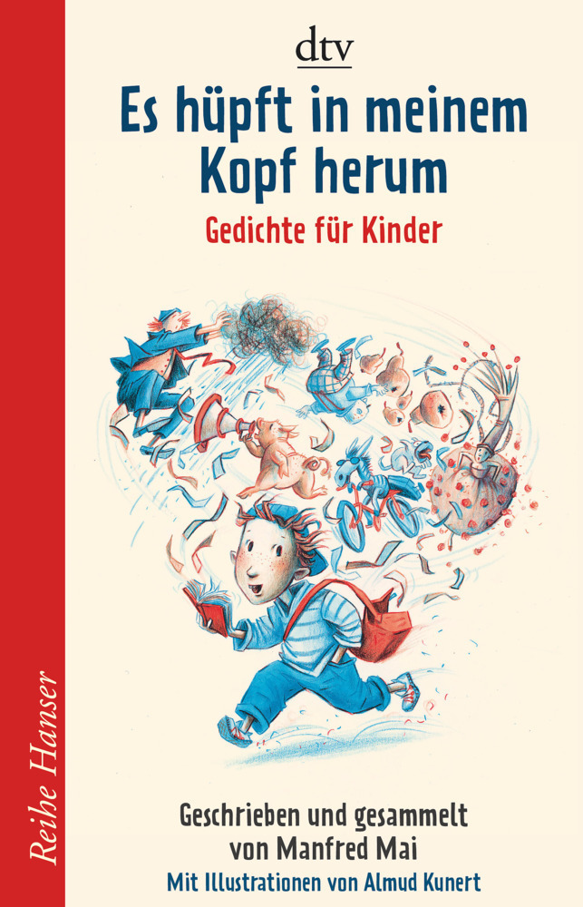 Cover: 9783423623131 | Es hüpft in meinem Kopf herum | Gedichte für Kinder | Manfred Mai