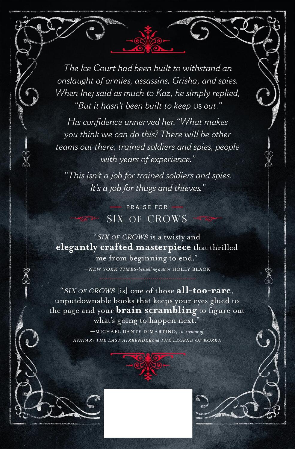 Rückseite: 9781627792127 | Six of Crows | Leigh Bardugo | Buch | Gebunden | Englisch | 2015