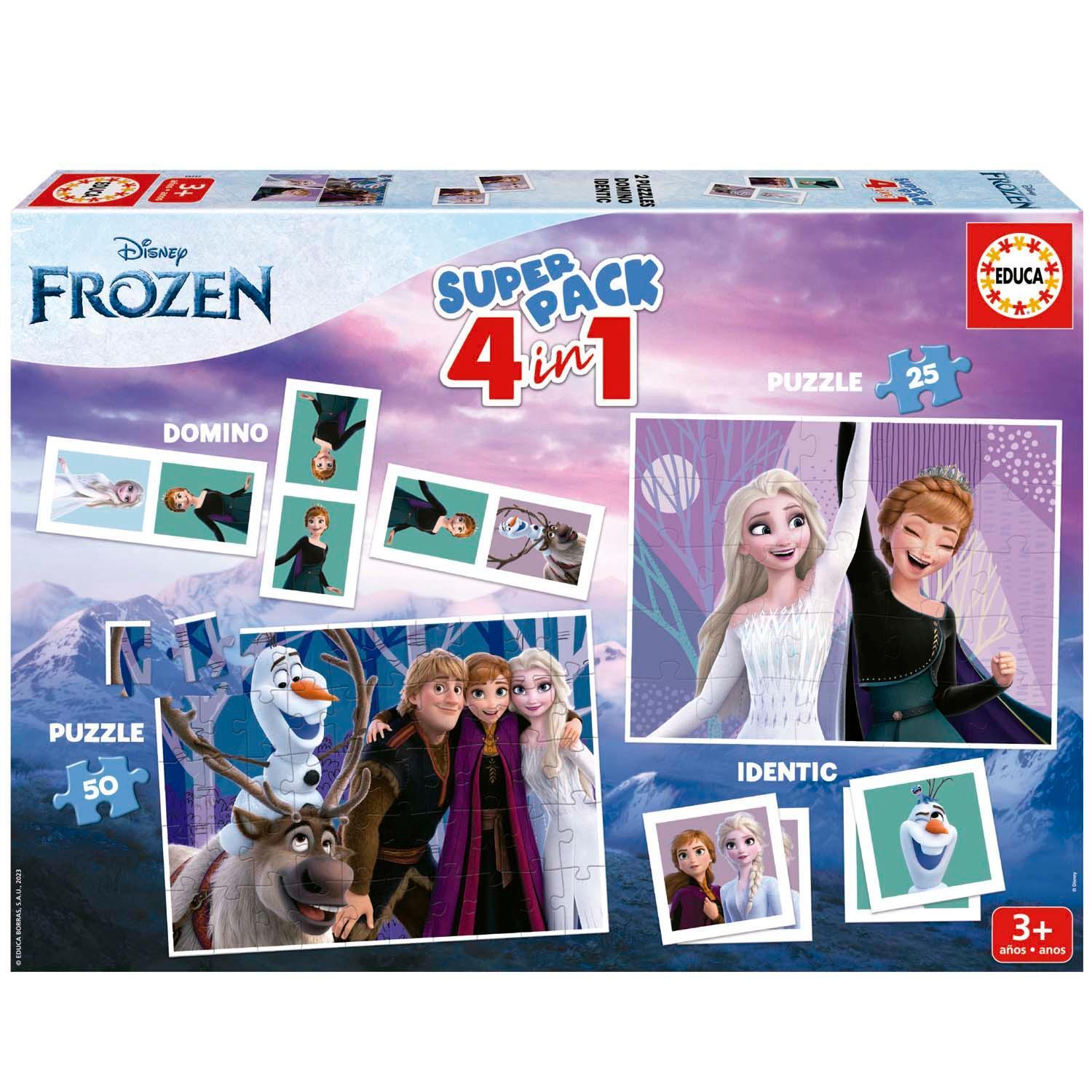 Cover: 8412668197374 | Educa - Disney - Frozen Superpack 4 in 1 | Disney | 197374 | Deutsch