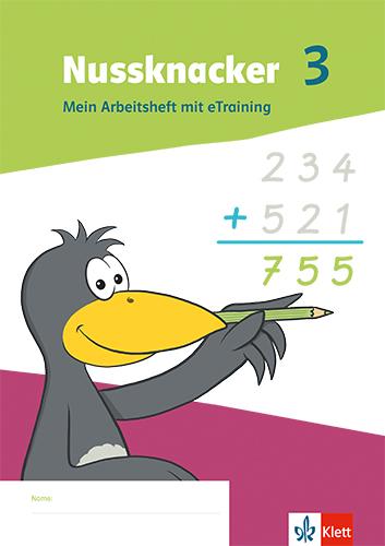 Cover: 9783122536626 | Nussknacker 3. Arbeitsheft mit eTraining Klasse 3 | Bundle | Deutsch