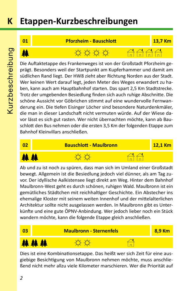 Bild: 9783948860103 | Frankenweg HW8 | Baden-Württemberg, unterwegs im 3-Löwen-Land | Verlag