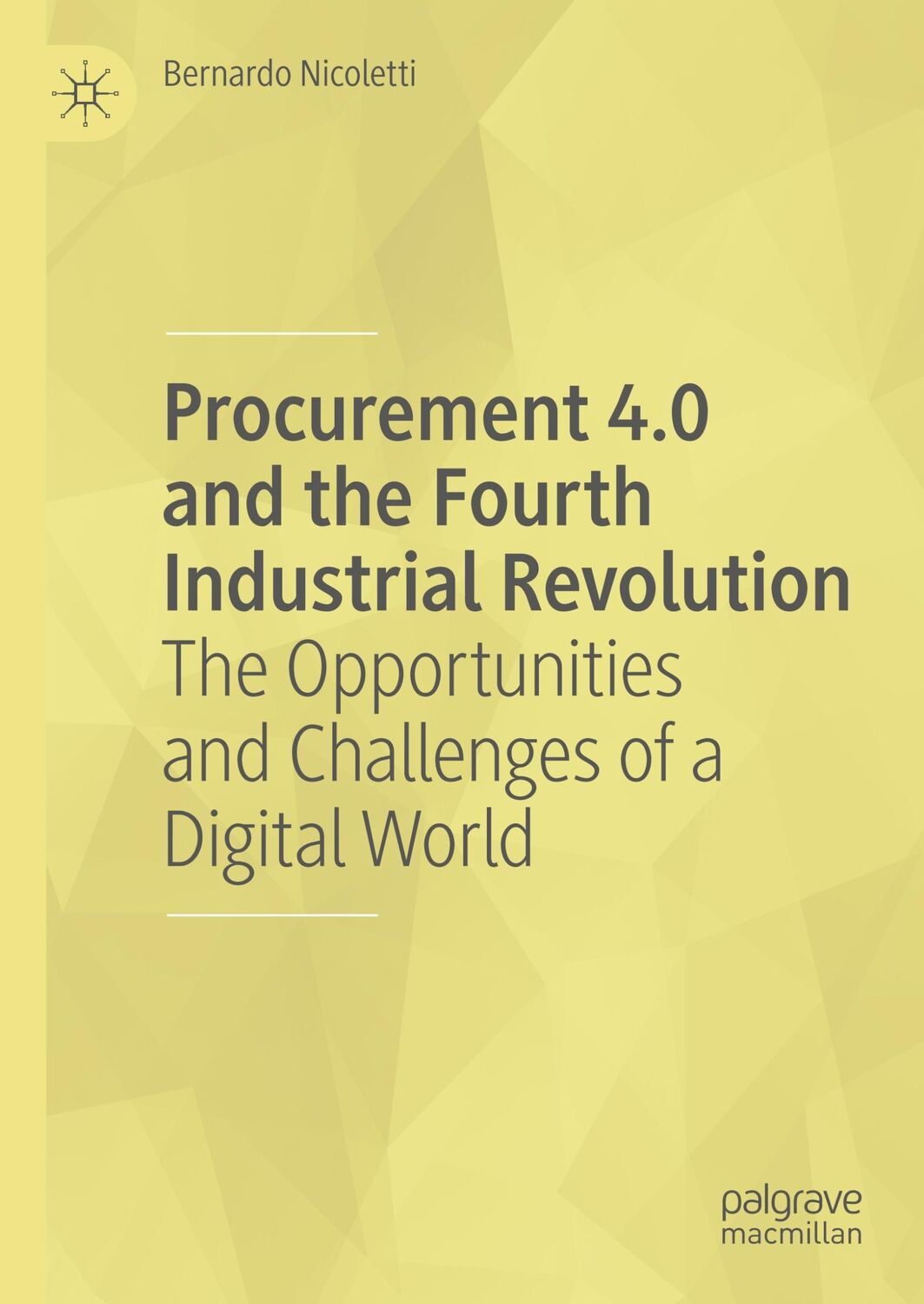 Cover: 9783030359782 | Procurement 4.0 and the Fourth Industrial Revolution | Nicoletti | xiv