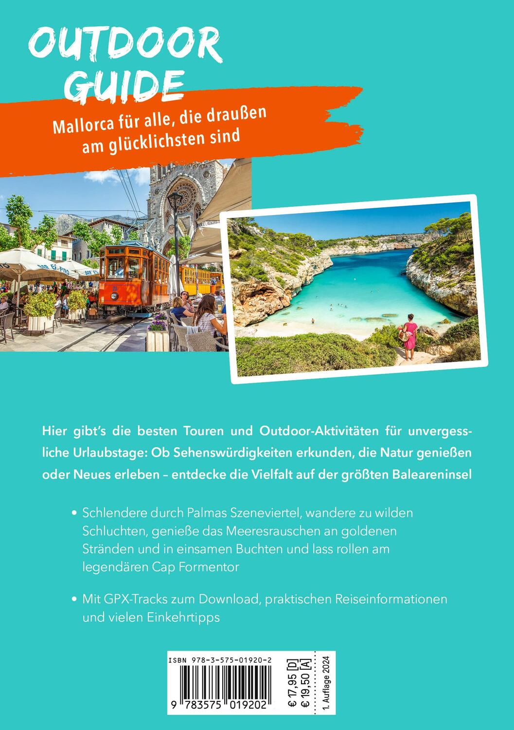 Rückseite: 9783575019202 | MARCO POLO OUTDOOR GUIDE Reiseführer Mallorca | Marlene Burba | Buch