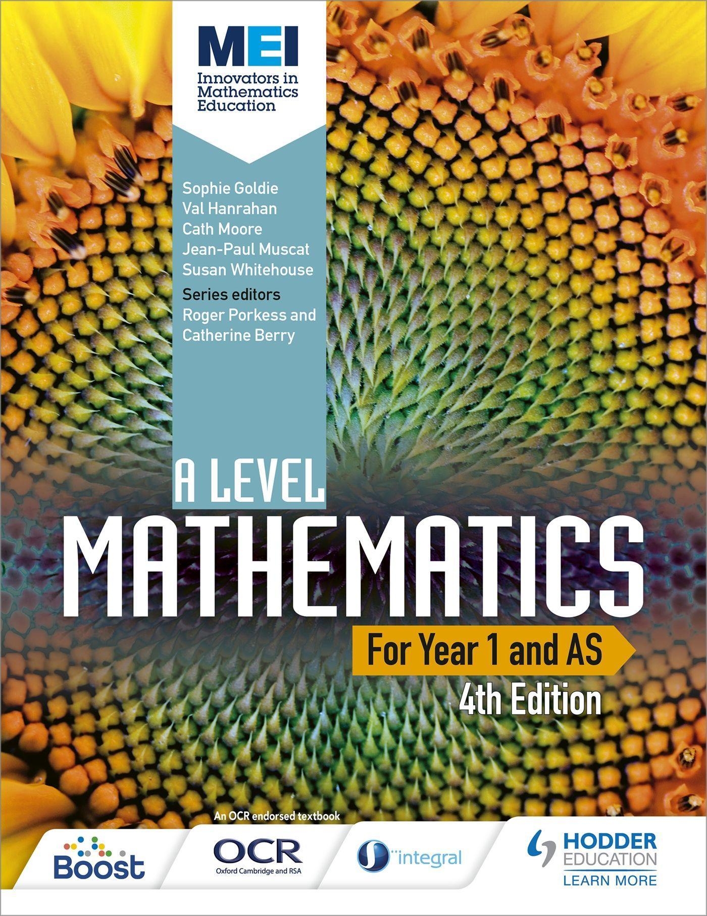 Cover: 9781471852978 | MEI A Level Mathematics Year 1 (AS) | Sophie Goldie (u. a.) | Buch