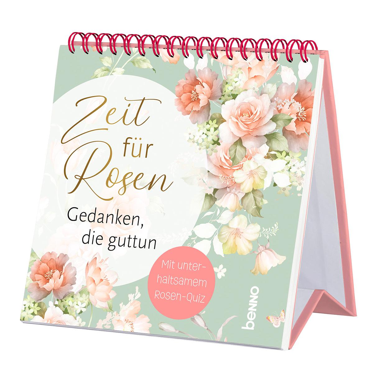 Cover: 9783746266046 | Zeit für Rosen | Gedanken, die guttun. Mit unterhaltsamem Rosen-Quiz