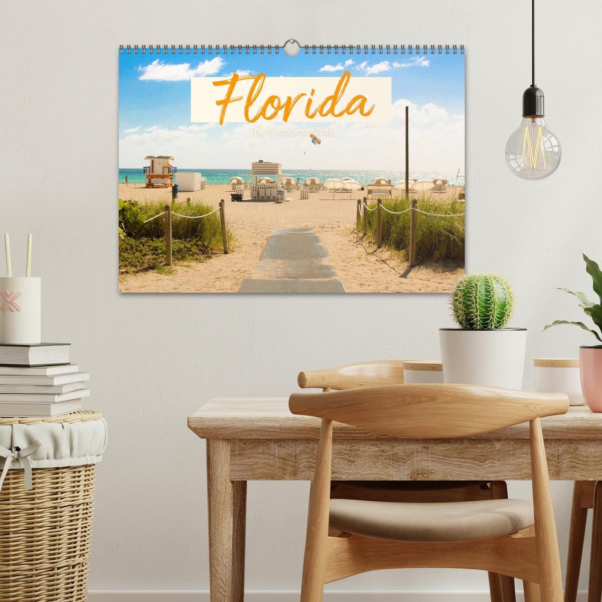 Bild: 9783435009190 | Florida - The Sunshine State (Wandkalender 2025 DIN A3 quer),...