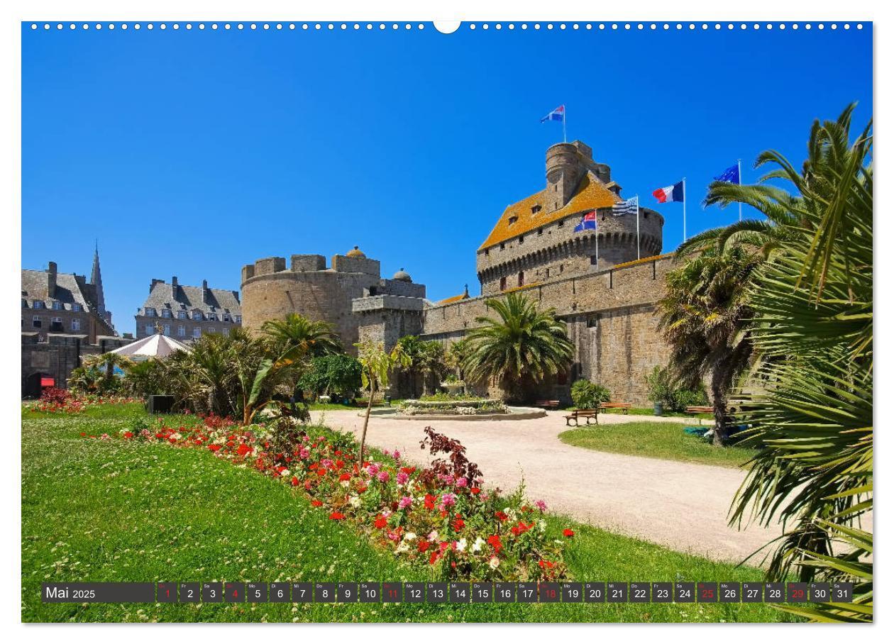 Bild: 9783435344659 | Saint Malo - Stadt der Korsaren (Wandkalender 2025 DIN A2 quer),...