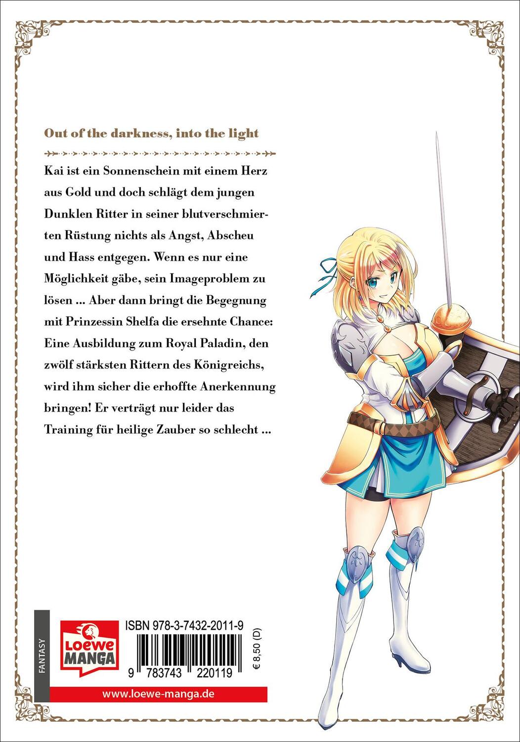 Rückseite: 9783743220119 | Dark Paladin 01 | Fumikaru Nishijima | Taschenbuch | 210 S. | Deutsch