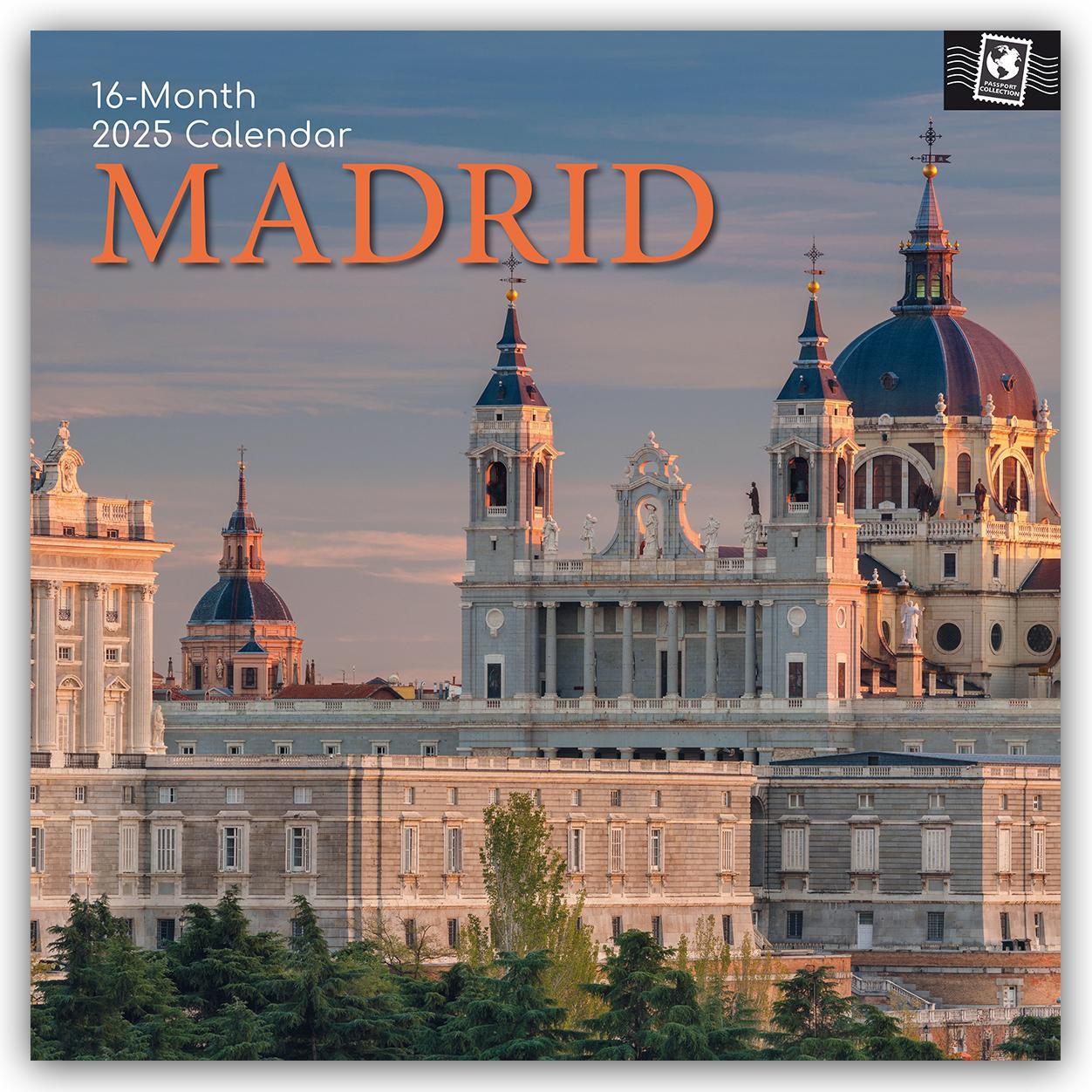 Cover: 9781835361191 | Madrid 2025 - 16-Monatskalender | Gifted Stationery Co. Ltd | Kalender