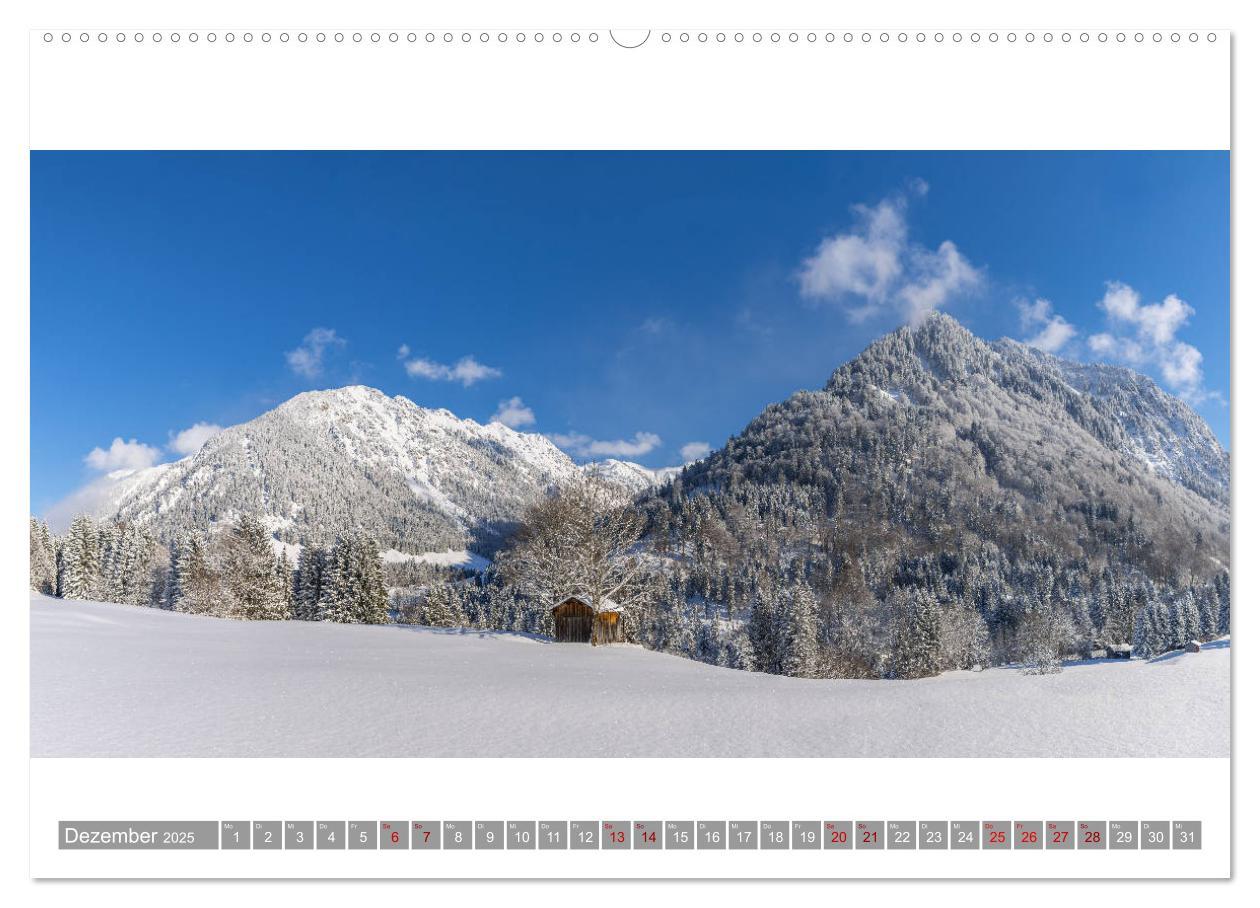 Bild: 9783435352814 | Oberallgäu Panorama (hochwertiger Premium Wandkalender 2025 DIN A2...