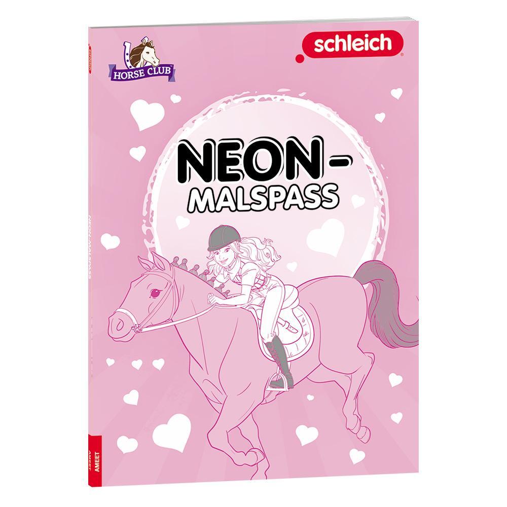 Cover: 9783960808411 | schleich® Horse Club(TM) - Neon-Malspass | Taschenbuch | 80 S. | 2024