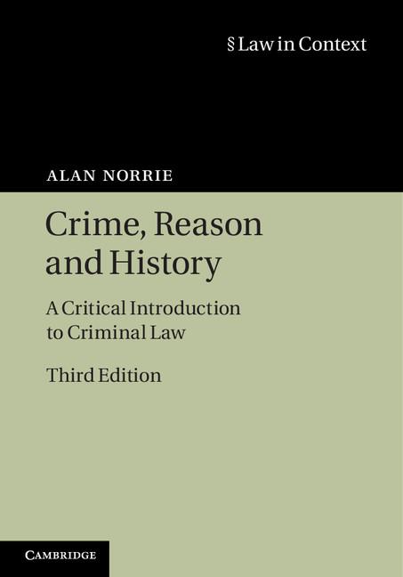 Cover: 9780521731683 | Crime, Reason and History | Alan Norrie | Taschenbuch | Englisch