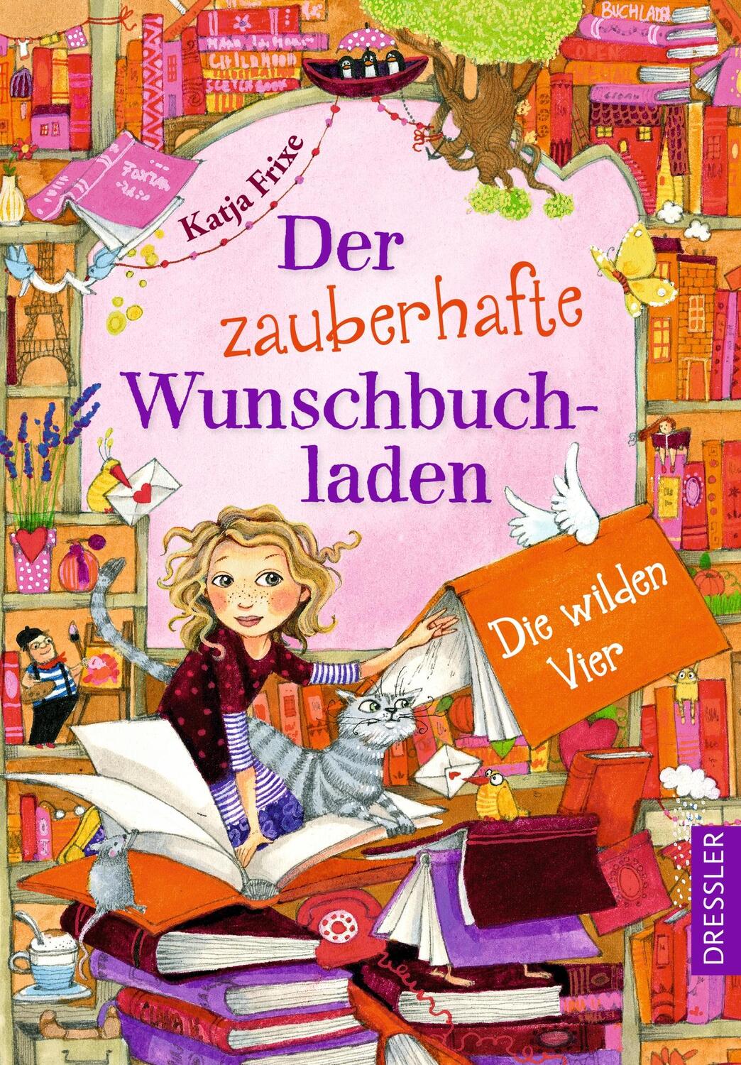 Cover: 9783791500706 | Der zauberhafte Wunschbuchladen 4. Die wilden Vier | Katja Frixe