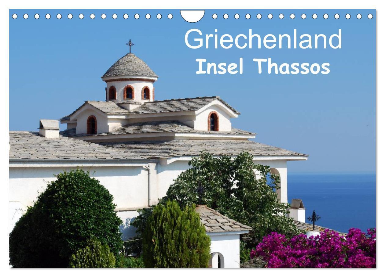 Cover: 9783435805310 | Griechenland - Insel Thassos (Wandkalender 2025 DIN A4 quer),...