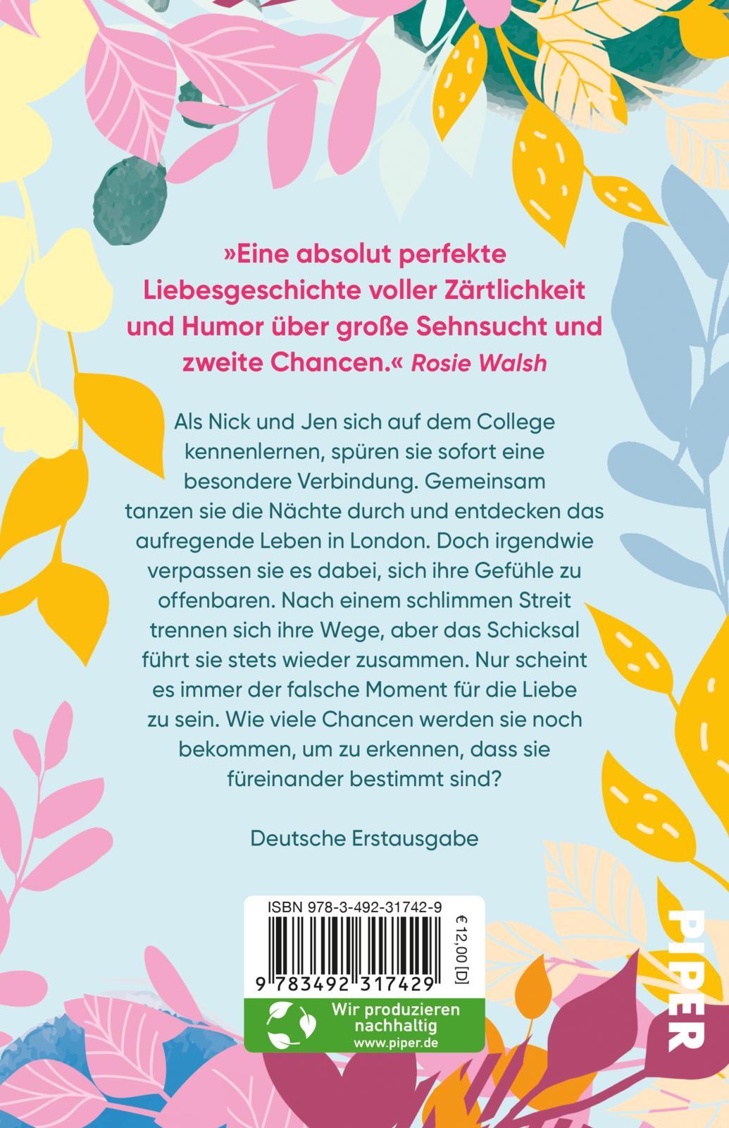 Rückseite: 9783492317429 | Bis es für immer ist | Sarra Manning | Taschenbuch | 496 S. | Deutsch