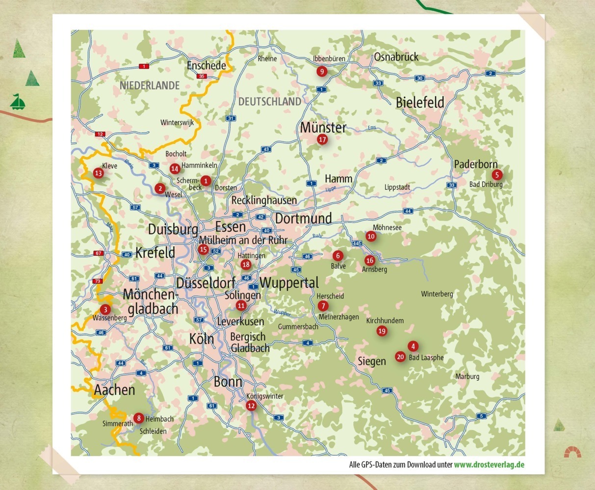 Bild: 9783770021178 | Nordrhein-Westfalen - Wälder | Wanderungen für die Seele | Hauke