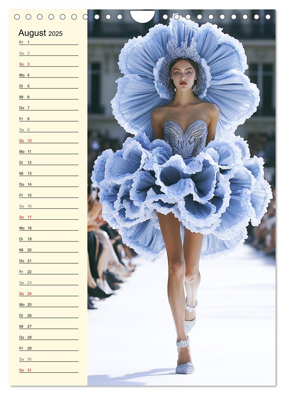 Bild: 9783457226438 | Blütenzauber. High Fashion auf dem Catwalk (Wandkalender 2025 DIN...