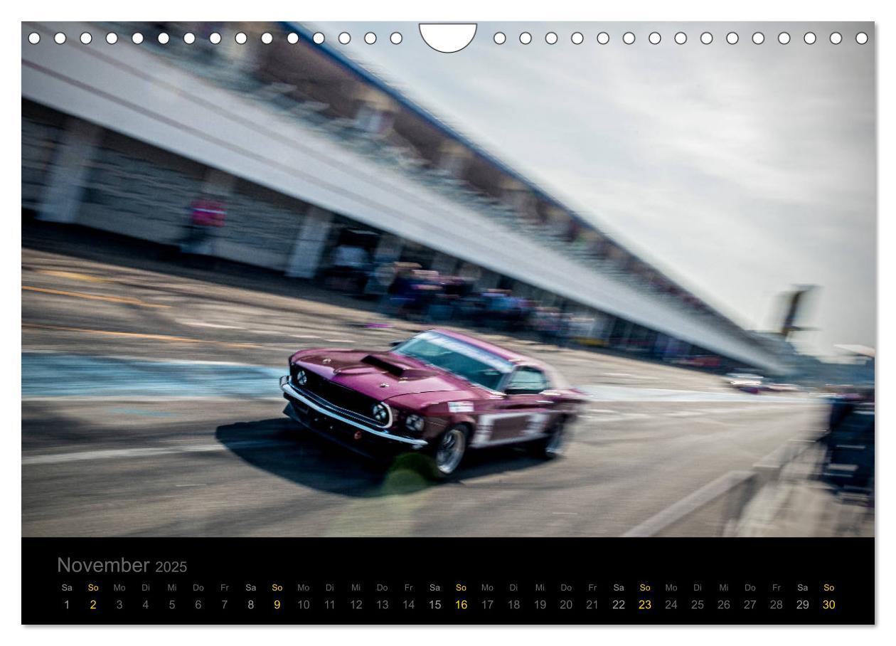 Bild: 9783435396832 | Flying Ford Mustang (Wandkalender 2025 DIN A4 quer), CALVENDO...