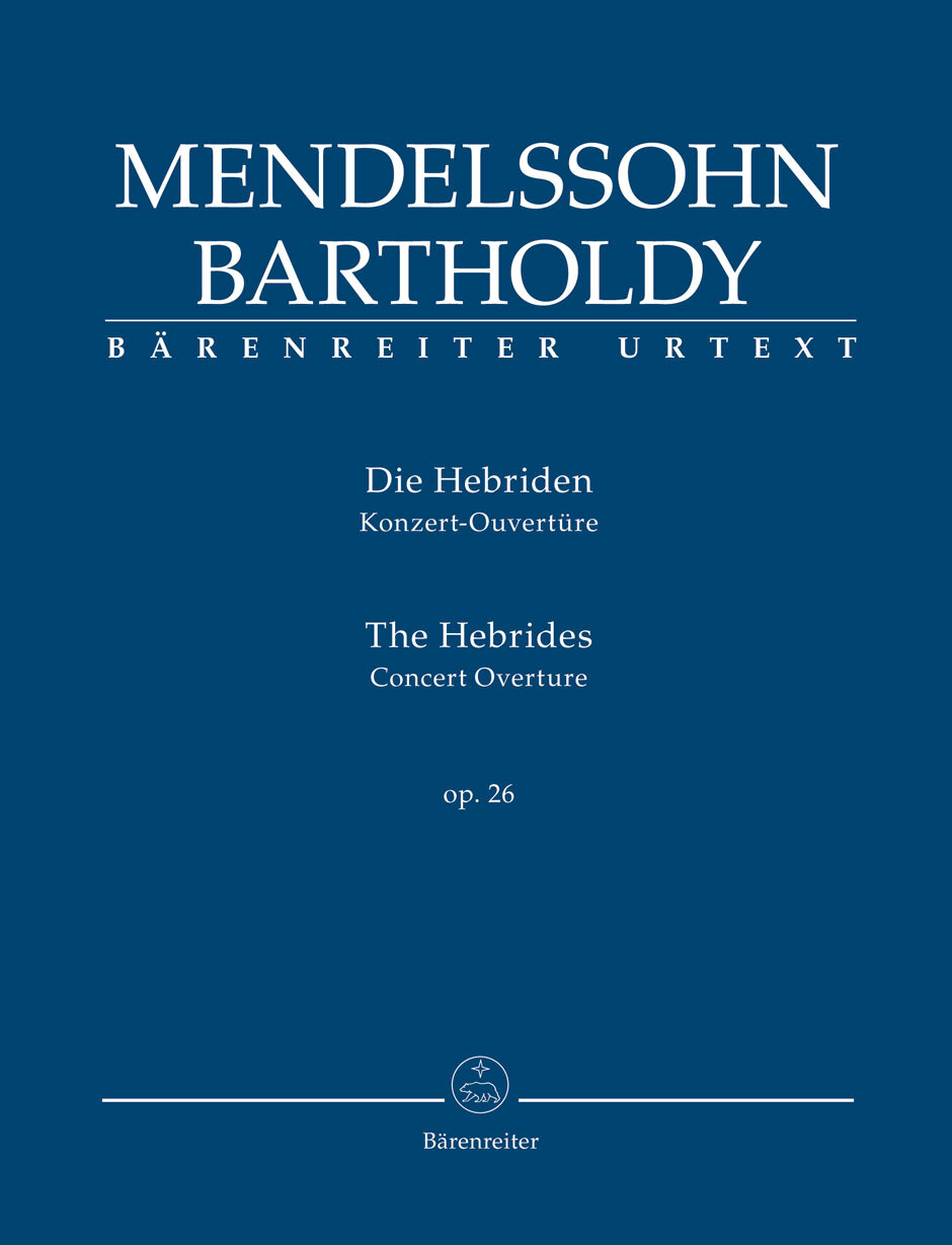 Cover: 9790006205172 | The Hebrides Op.26 | Konzert-Ouvertüre. Einführung engl.-dtsch. | Buch