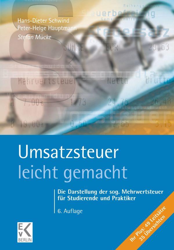 Cover: 9783874403757 | Umsatzsteuer - leicht gemacht. | Stefan Mücke | Taschenbuch | 177 S.