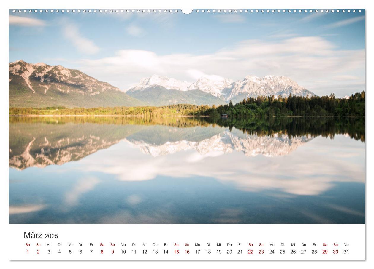 Bild: 9783435360796 | Berge und Seen - Die Perlen der Natur (Wandkalender 2025 DIN A2...