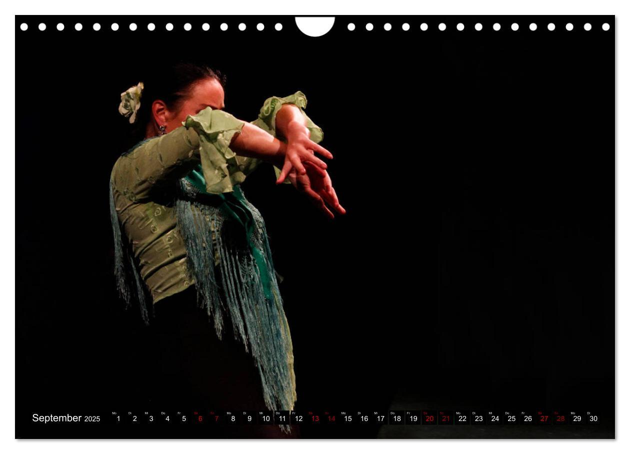 Bild: 9783435357550 | Flamenco. Spanischer Tanz (Wandkalender 2025 DIN A4 quer), CALVENDO...