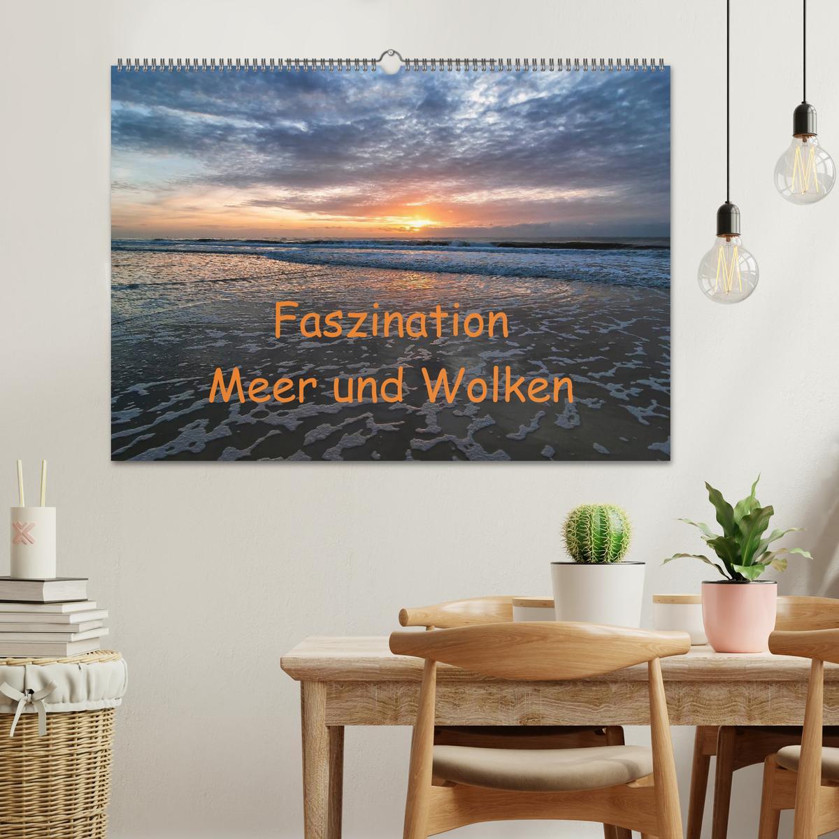 Bild: 9783435697649 | Faszination Meer und Wolken (Wandkalender 2025 DIN A2 quer),...