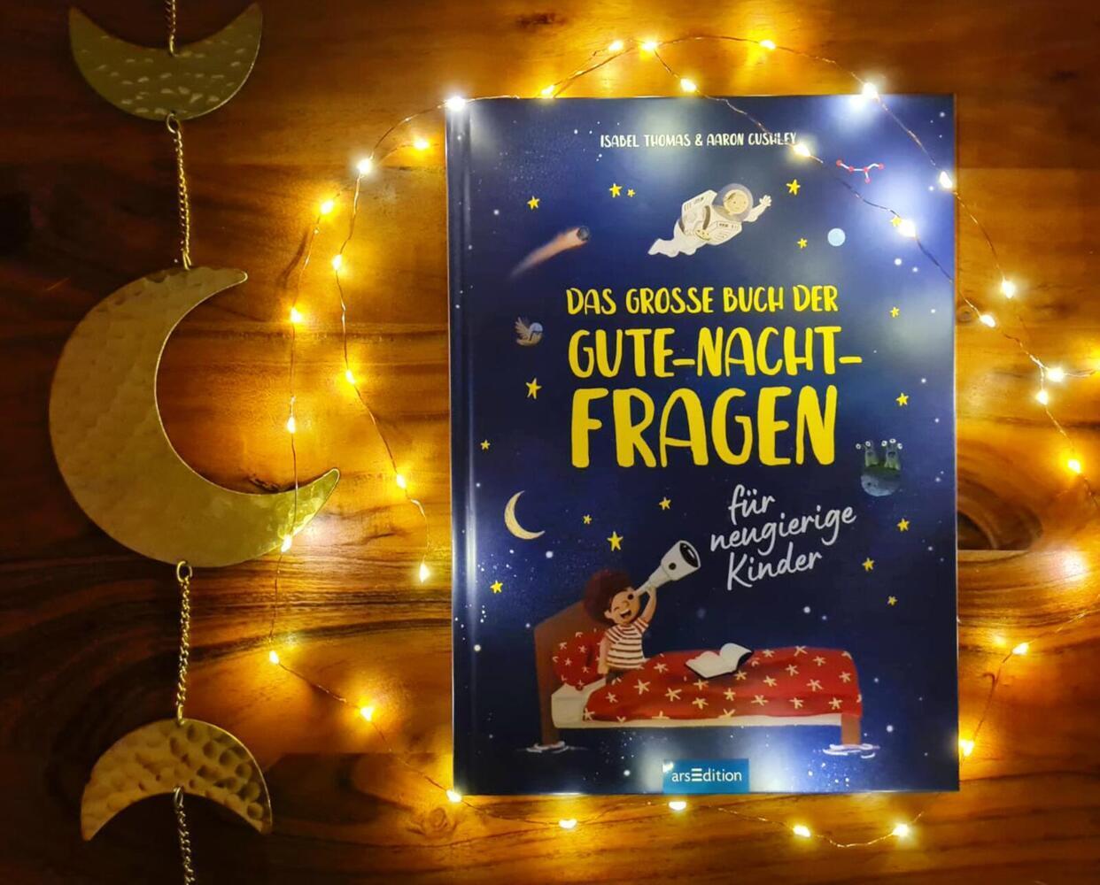 Bild: 9783845851280 | Das große Buch der Gute-Nacht-Fragen | für neugierige Kinder | Thomas