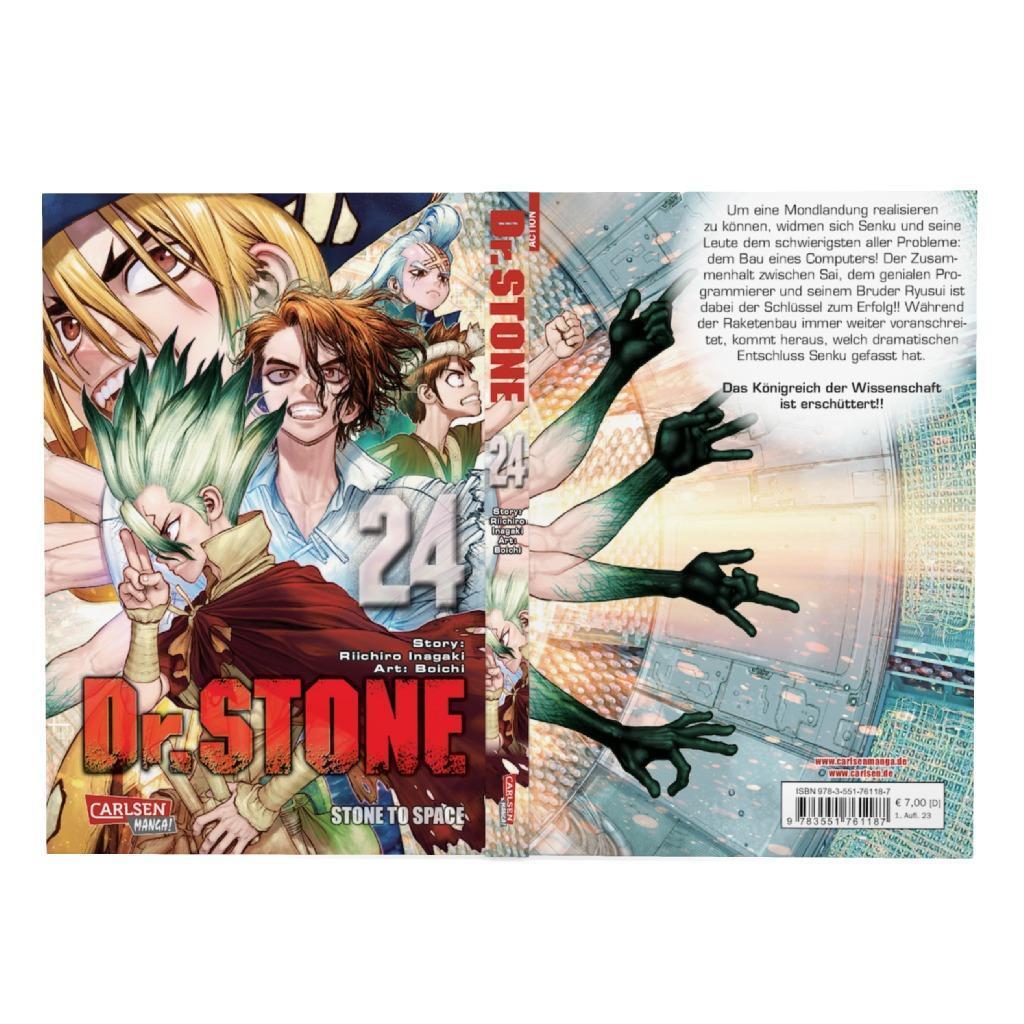 Bild: 9783551761187 | Dr. Stone 24 | Verrückte Abenteuer, Action und Wissenschaft! | Buch