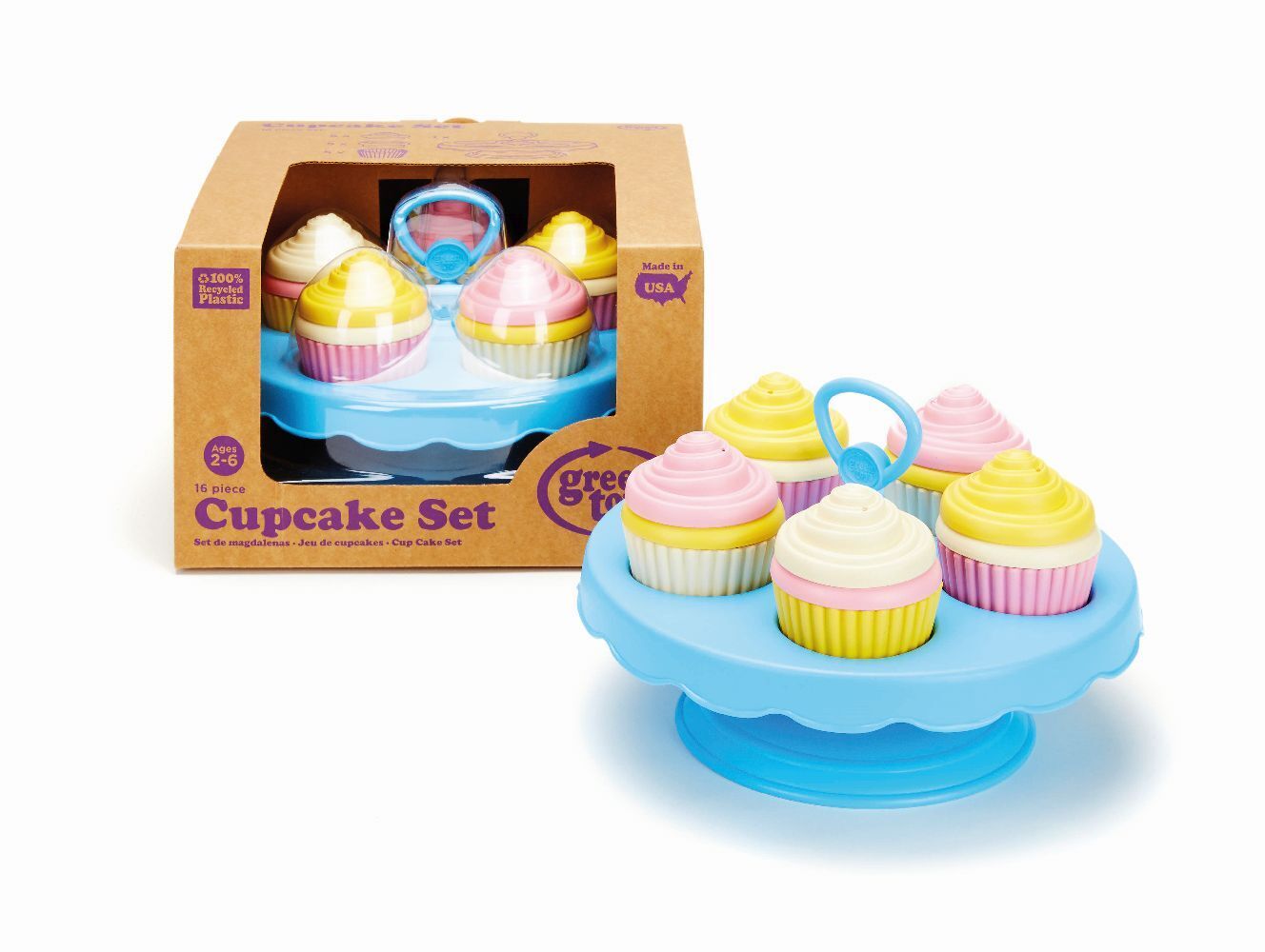 Bild: 816409011529 | GREENTOYS - Cupcake Set 16 Teile | Stück | 8601152 | 2023 | GREENTOYS