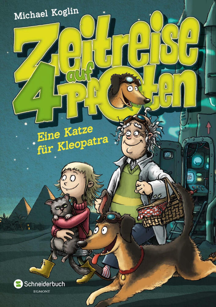 Cover: 9783505139543 | Zeitreise auf vier Pfoten - Eine Katze für Kleopatra | Michael Koglin