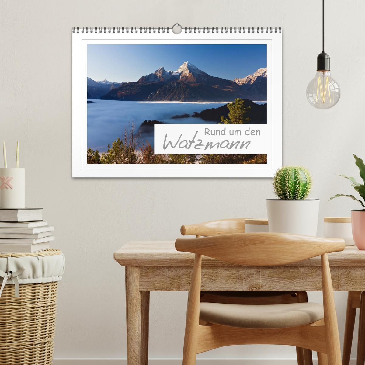 Bild: 9783435463886 | Rund um den Watzmann (Wandkalender 2025 DIN A3 quer), CALVENDO...