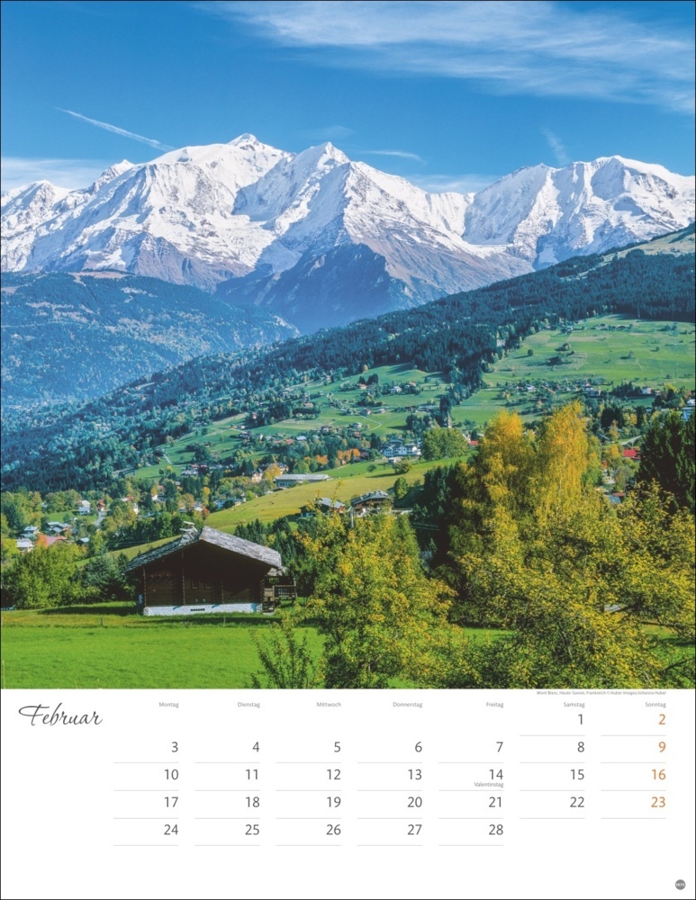 Bild: 9783756405251 | Schönes Alpenland Posterkalender 2025 | Kalender | Spiralbindung